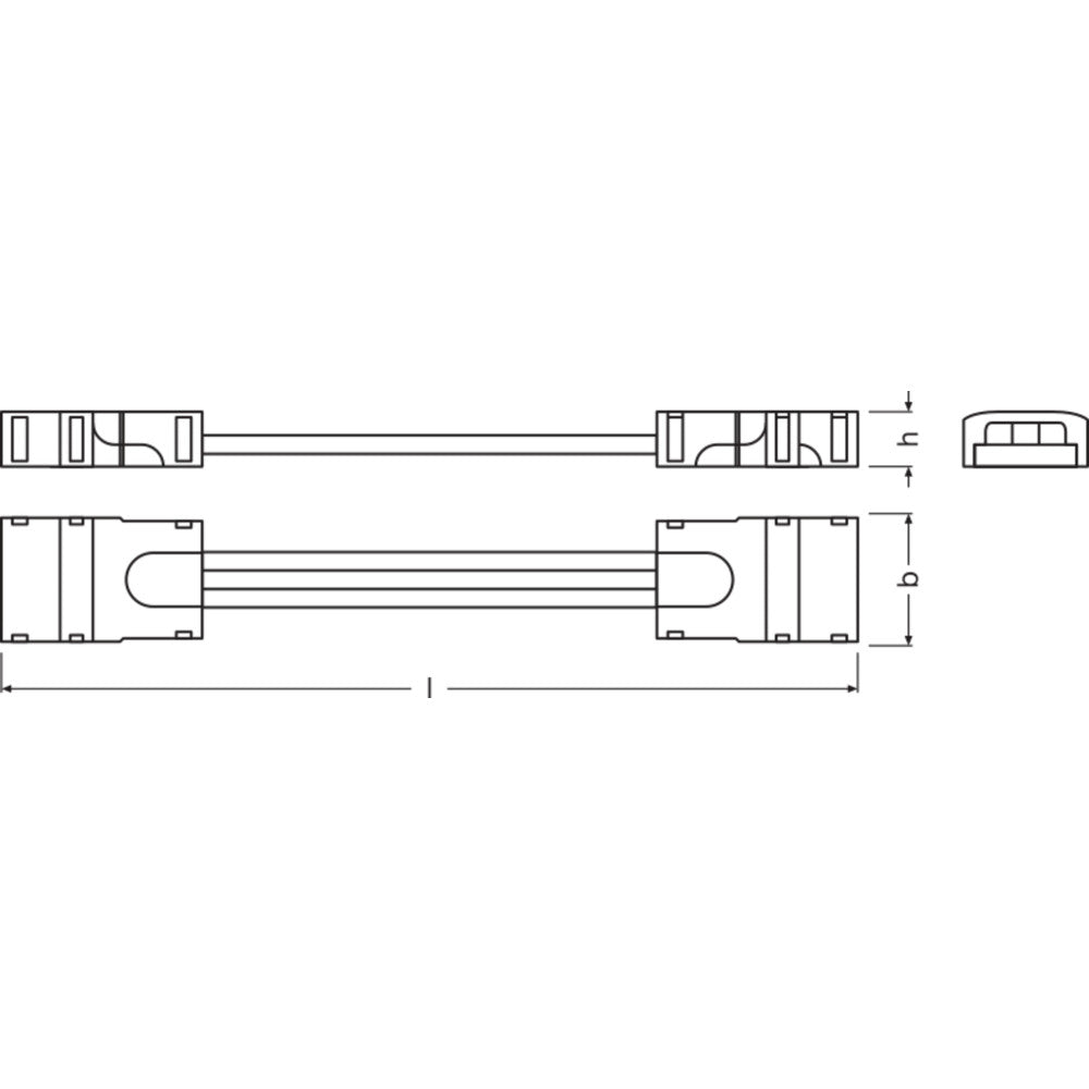 Conectores para tiras LED Ledvance TW -CSW/P3/50 (Paquete de 2) — Vetonek (2)