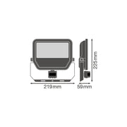 Foco Proyector LED Ledvance 50W 5500Lm 3000K 100 x 100º IP65 Sensor - Blanco Cálido — Vetonek (3)