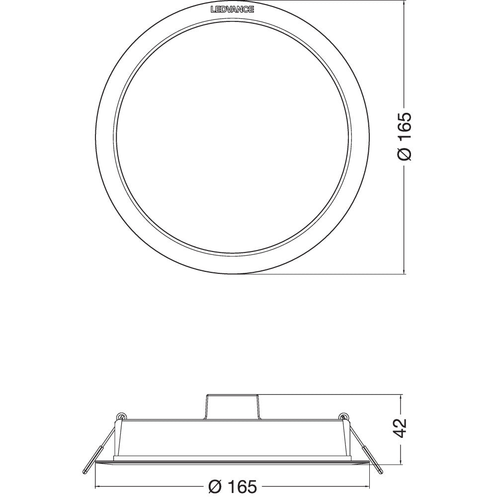 LEDVANCE Foco Downlight LED 3000K — Vetonek (5)