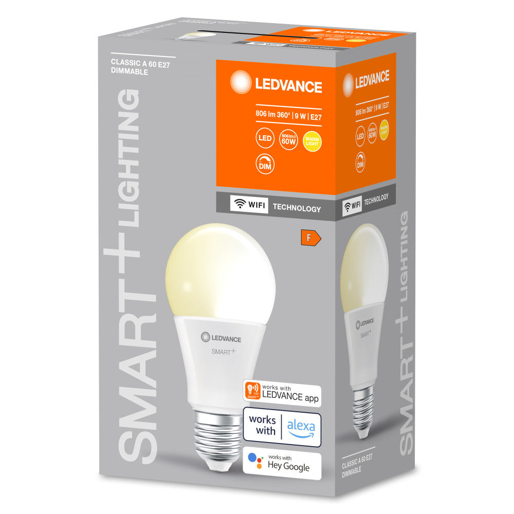 Bombilla LED Ledvance "SMART" E27 9W 806Lm 2700K 220º IP20 Regulable — Vetonek (2)