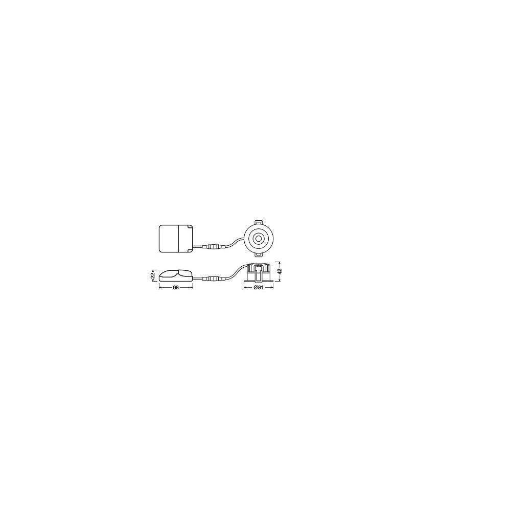 Foco LED LEDVANCE 8W 36º IP44/IP20 Regulable — Vetonek (3)