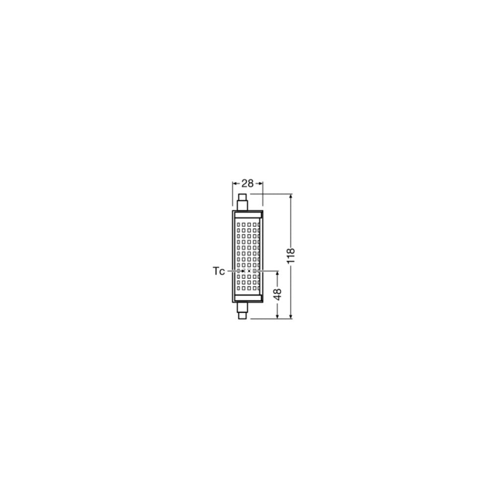 Ledvance/Osram Bombilla LED "Special" R7s 18,2W 2452Lm 2700K 300º IP20 Regulable — Vetonek (3)