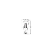 Bombilla LED Ledvance/Osram "Classic" E27 3,8 W 806 lm 3000 K 320º IP20 — Vetonek (3)