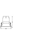 Foco LED Ledvance 10W 800Lm 4000K 30º IP20/IP20 — Vetonek (3)