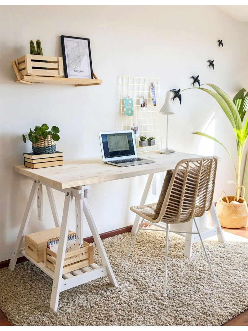 Mesa escritorio de madera ARCHI TEC con caballete inclinable Astideco