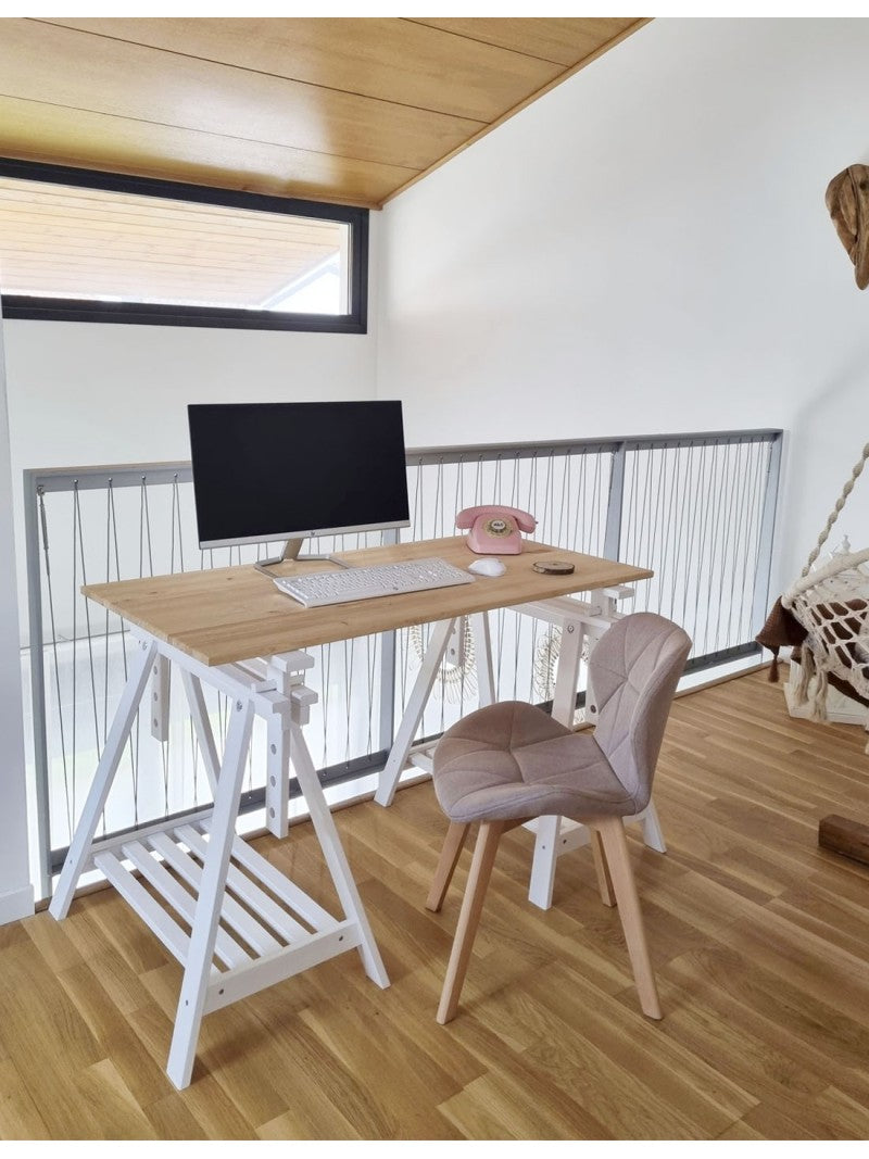 Mesa escritorio de madera ARCHI TEC con caballete inclinable Astideco