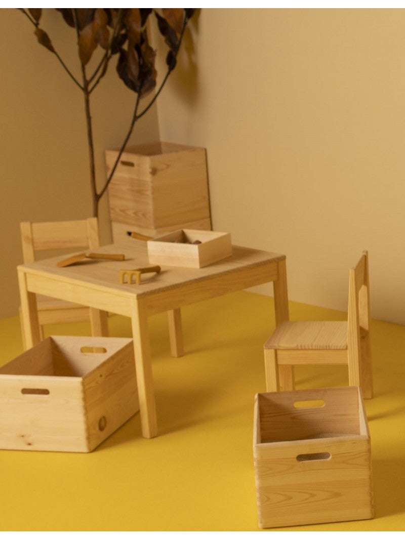 Mesa Infantil de Madera CURIE: Ideal para Pequeños de 2-3 Años Astideco