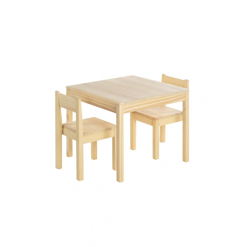 Mesa Infantil de Madera CURIE - Ideal para Niños de 4 a 5 Años Astideco