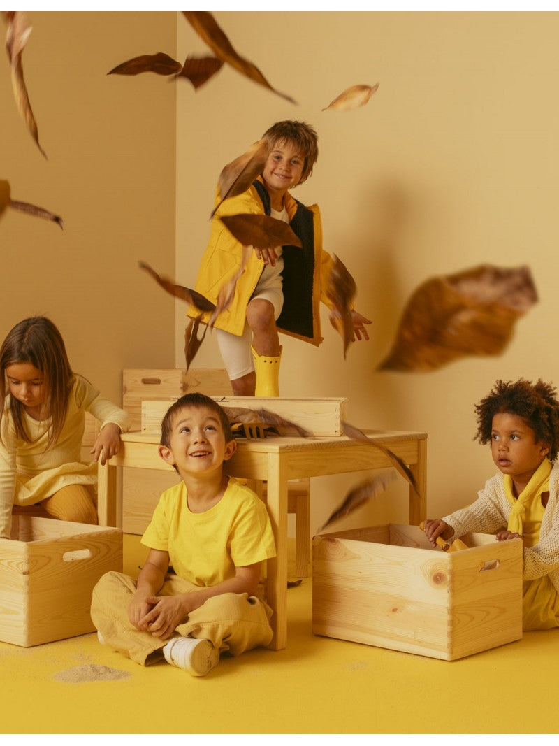 Mesa infantil de madera CURIE - Ideal para el juego y aprendizaje Astideco