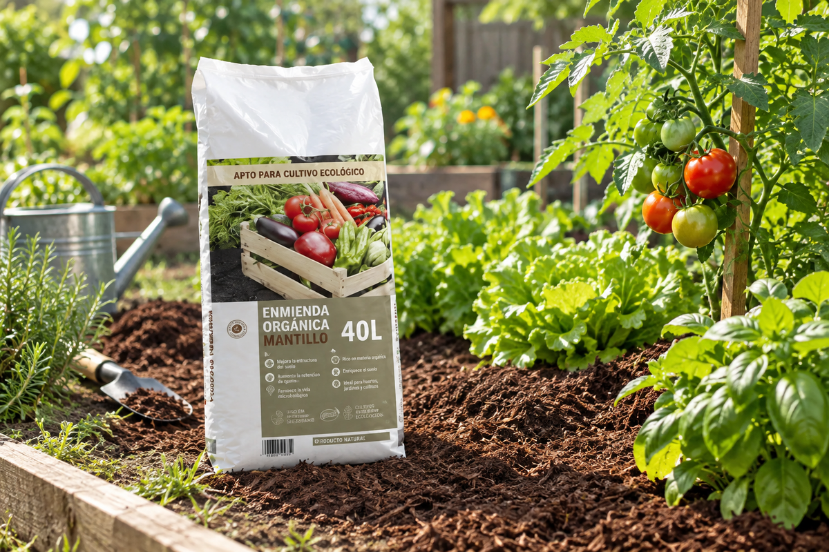 Amendement organique / terreau de couverture 40 L · agriculture biologique