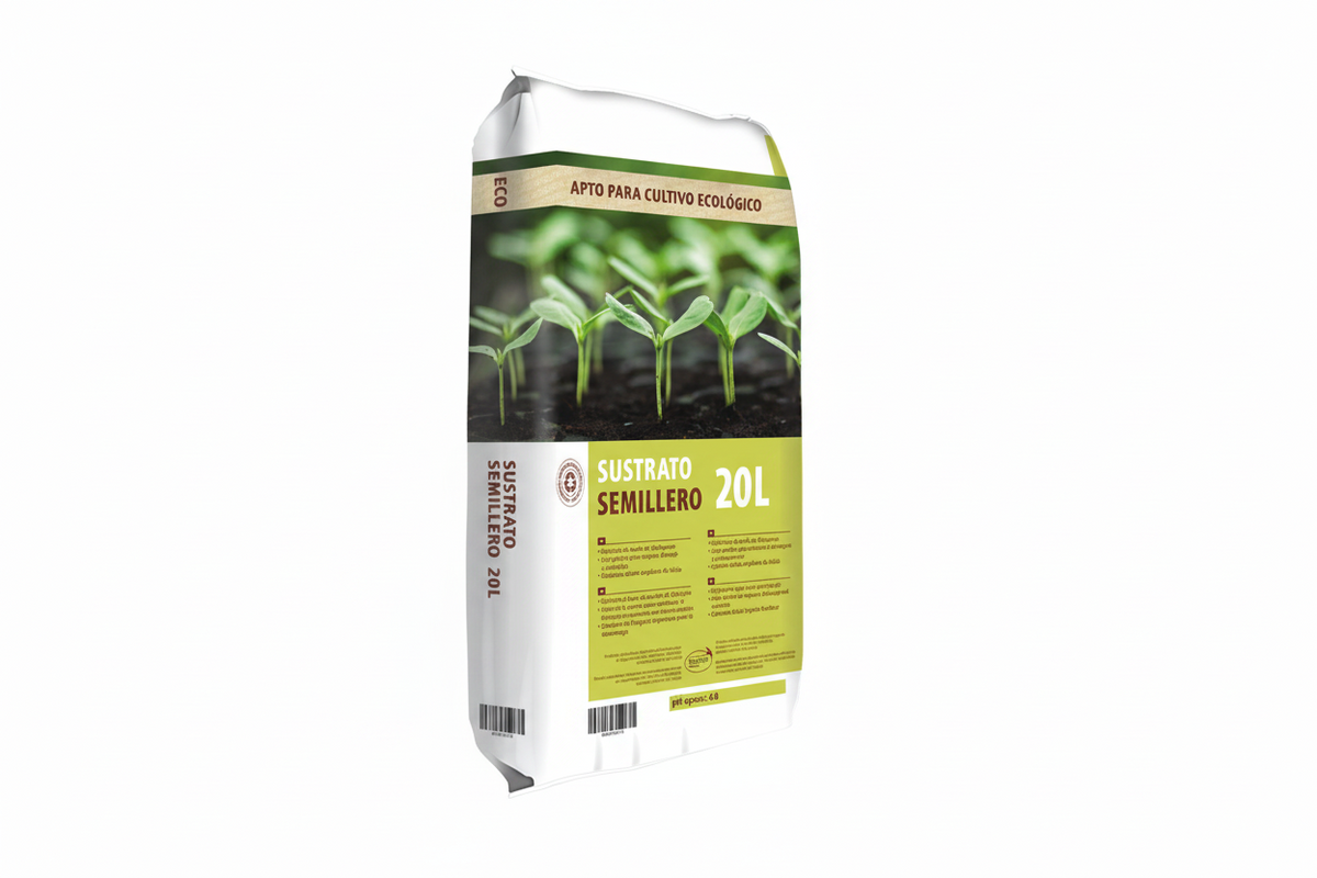 Saco de sustrato semillero ecológico Mineravi de 20 litros