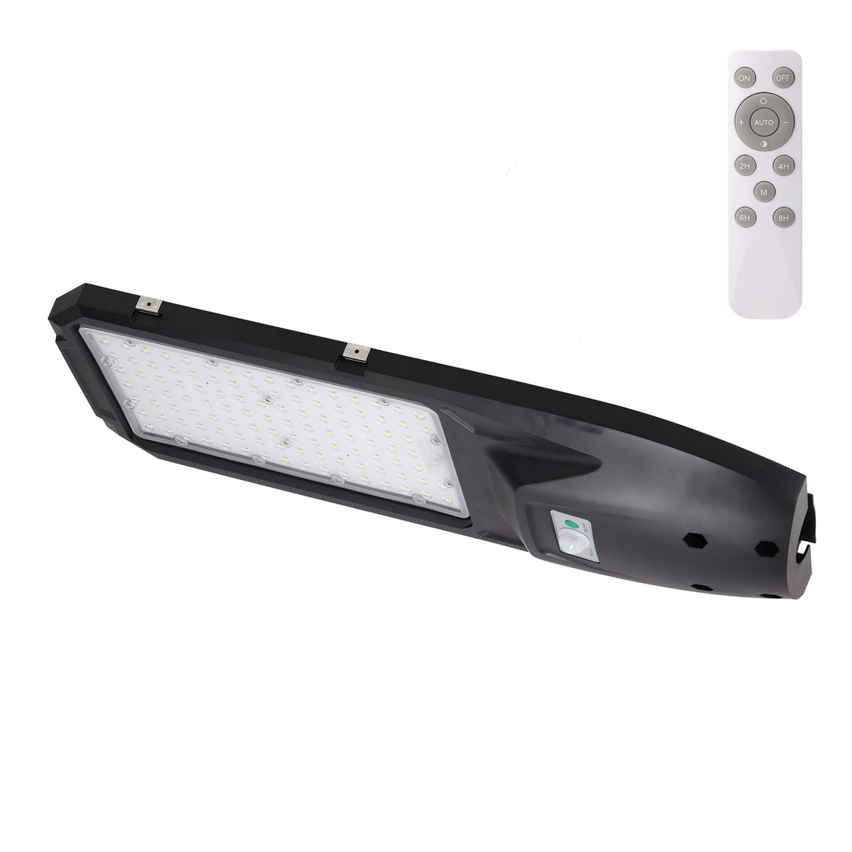 Farola LED Solar 200W Panel 5V/15W 13W 1700Lm 90º IP65 4000ºK — Vetonek