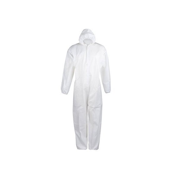 Mono Buzo de Polipropileno Blanco - 50 uds Vetonek