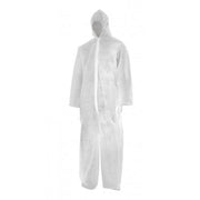 Buzo desechable blanco con capucha Velilla 200 - Vetonek