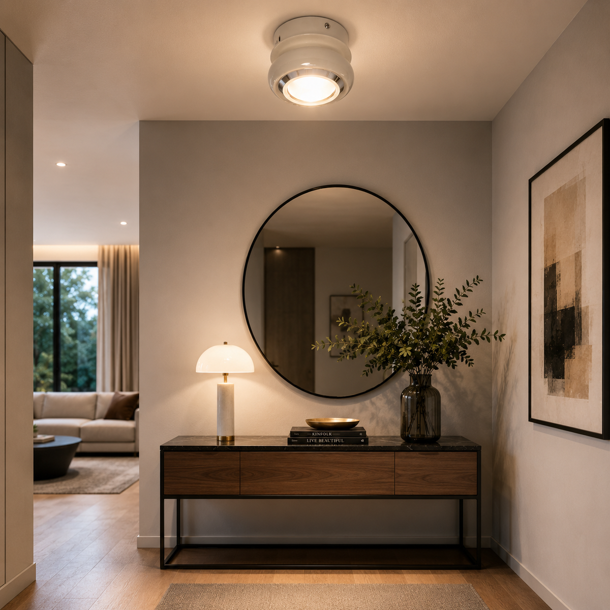 Aplique de Pared LED 5W 500Lm Blanco Amelia — Vetonek