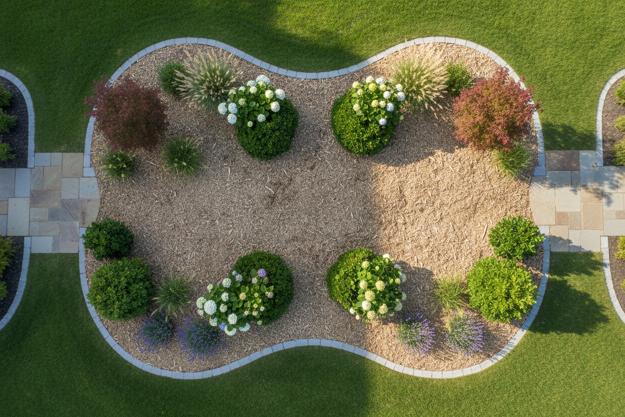 Recycled Wood Mulch for Garden