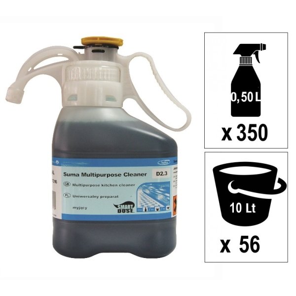 Diversey Suma Multipurpose Smartdose - Detergente Multiusos 1,4L Vetonek