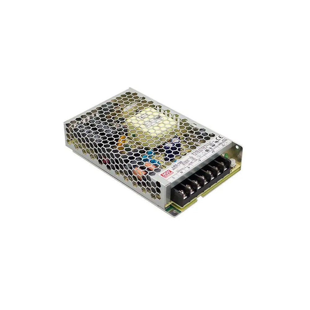 RS-150-24 Transformador MEANWELL Entrada 88-132/176-264VAC Salida 24VDC 65A 156W Aislamiento 3000 VAC — Vetonek