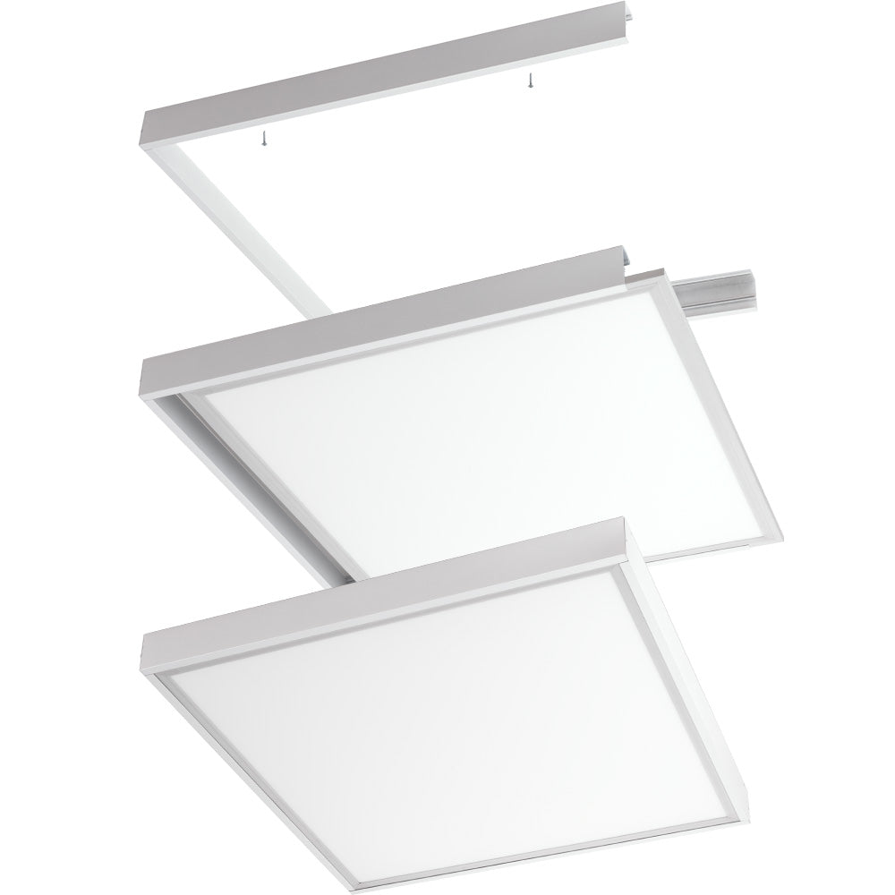 Marco Instalación Superficie Panel LED 30x30cm — Vetonek