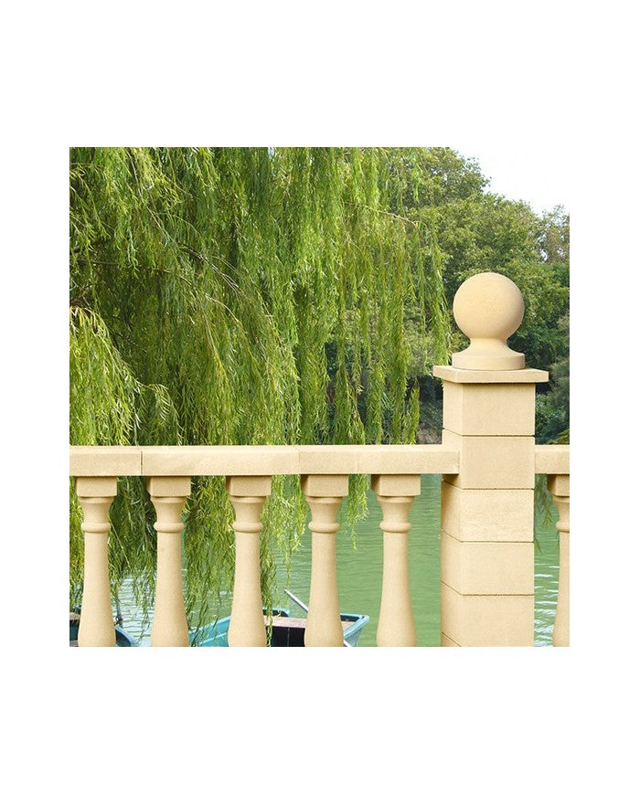 Decorative Ornament for Balusters in White 