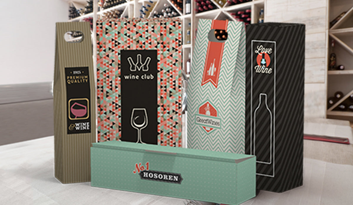 Cajas para botellas de vino personalizadas