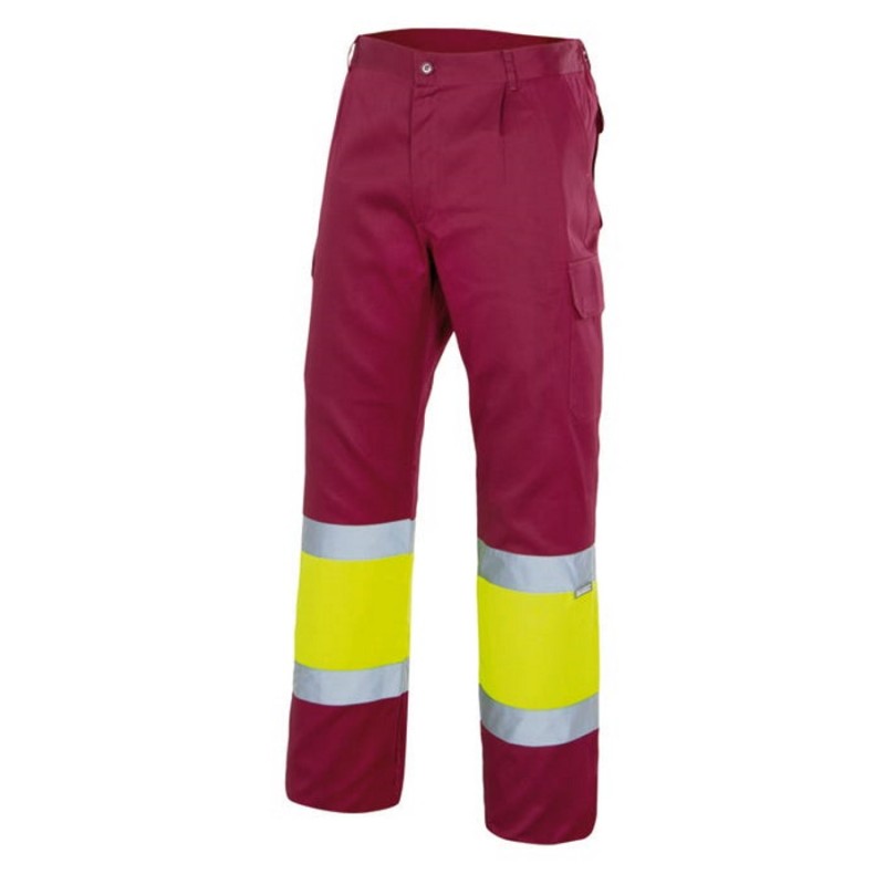 Pantalón bicolor de alta visibilidad Velilla 157, combinación de color - Vetonek
