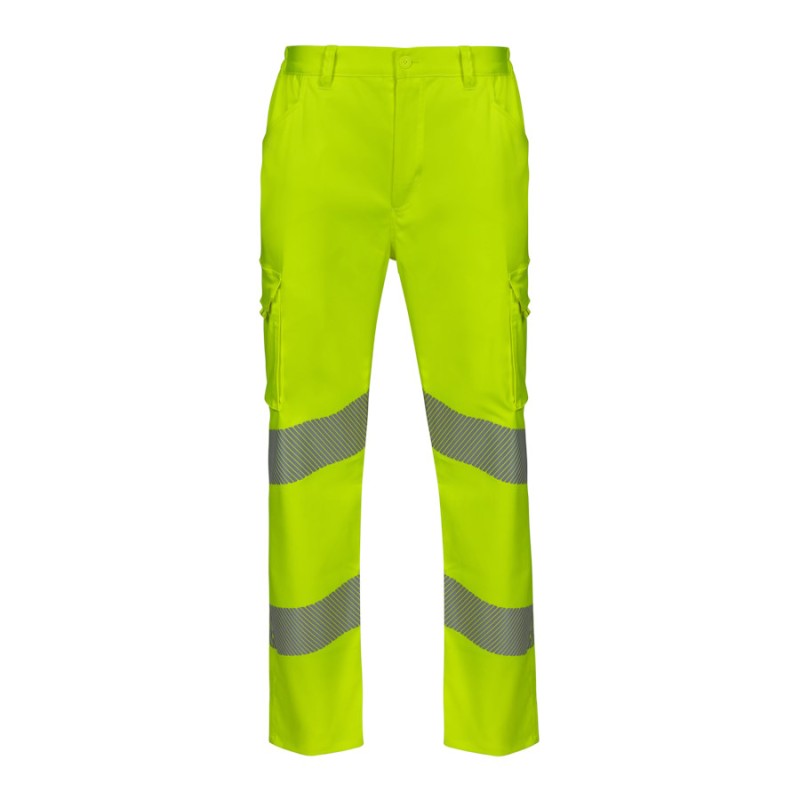 Pantalón stretch de alta visibilidad Velilla 303009S, detalle - Vetonek
