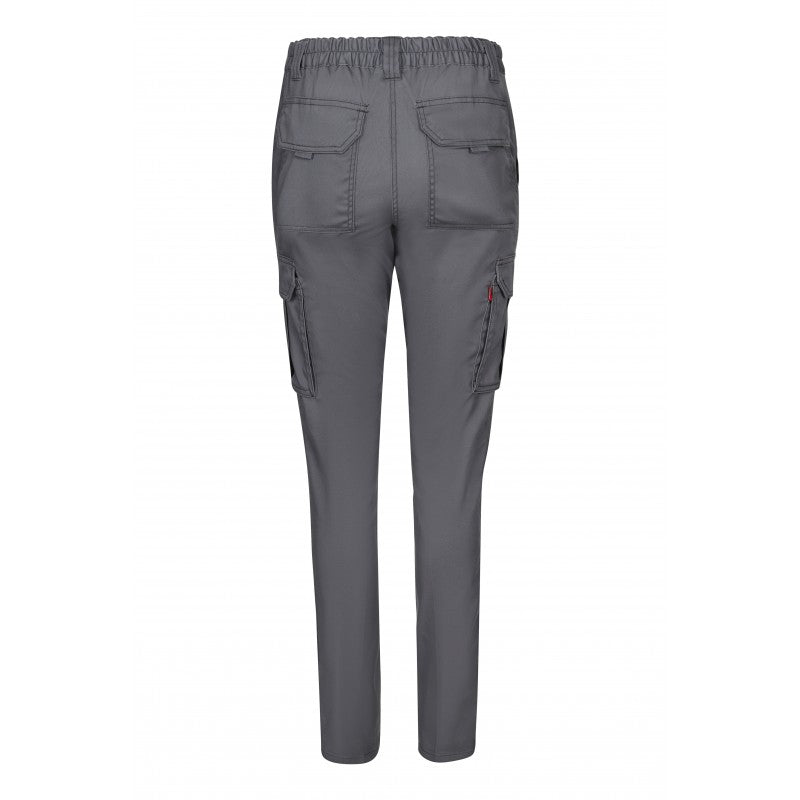 Pantalón stretch de mujer Velilla 103002SW detalle del tejido - Vetonek