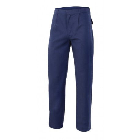 Pantalon ignifugo antiestatico azul navy Velilla 603003 - Vetonek