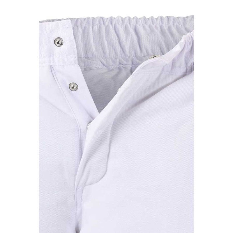 Detalle del cierre de automaticos ocultos del pantalon Velilla 253002 - Vetonek