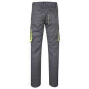 Pantalón stretch bicolor Velilla 103008S vista trasera - Vetonek