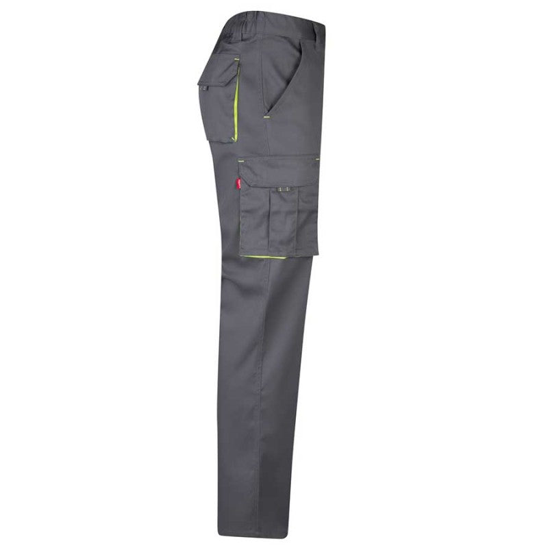Detalle de los bolsillos flúor del pantalón Velilla 103008S - Vetonek