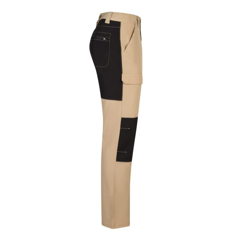Detalle del bolsillo con cremallera del pantalón trekking Velilla 103022S - Vetonek