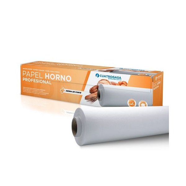 Rollo de Papel de Horno Profesional Cuatrogasa 38 cm x 100 m Vetonek