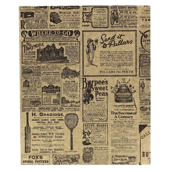 Papel Kraft Alimentario Antigrasa First Pack 35x27 cm - 1000 Unidades Vetonek