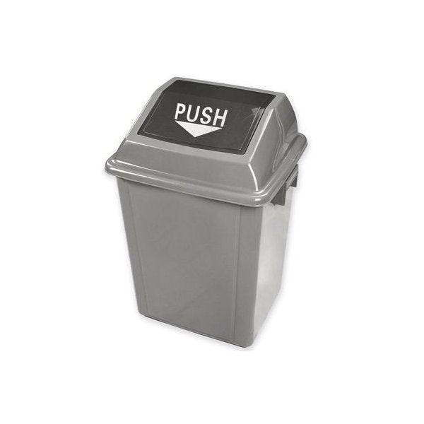 Lixeira universal de 40 litros com tampa giratória - ideal para casa e escritório Vetonek