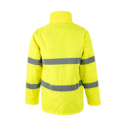 Parka de alta visibilidad impermeable Velilla 306004, detalle - Vetonek