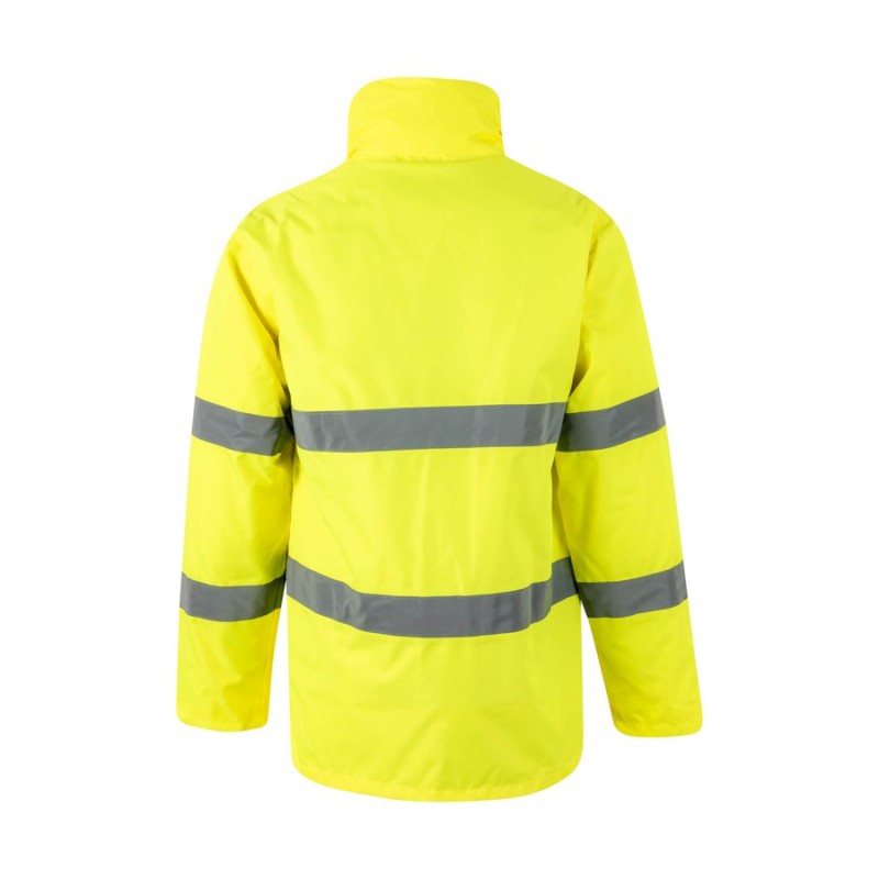 Parka de alta visibilidad impermeable Velilla 306004, detalle - Vetonek