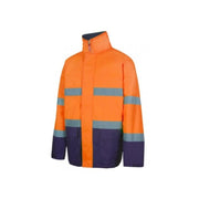 Parka bicolor de alta visibilidad Velilla 306002, combinación de color - Vetonek