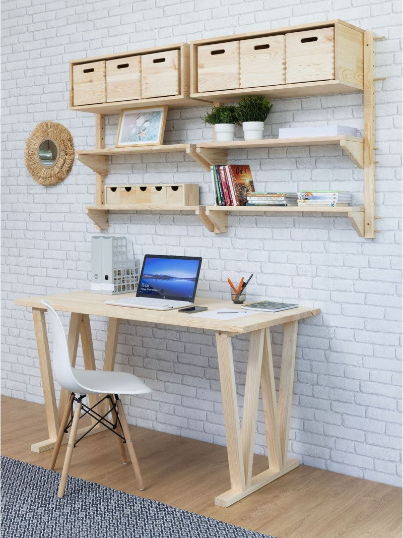 Patas de madera BOK para mesa de comedor y escritorio Astideco