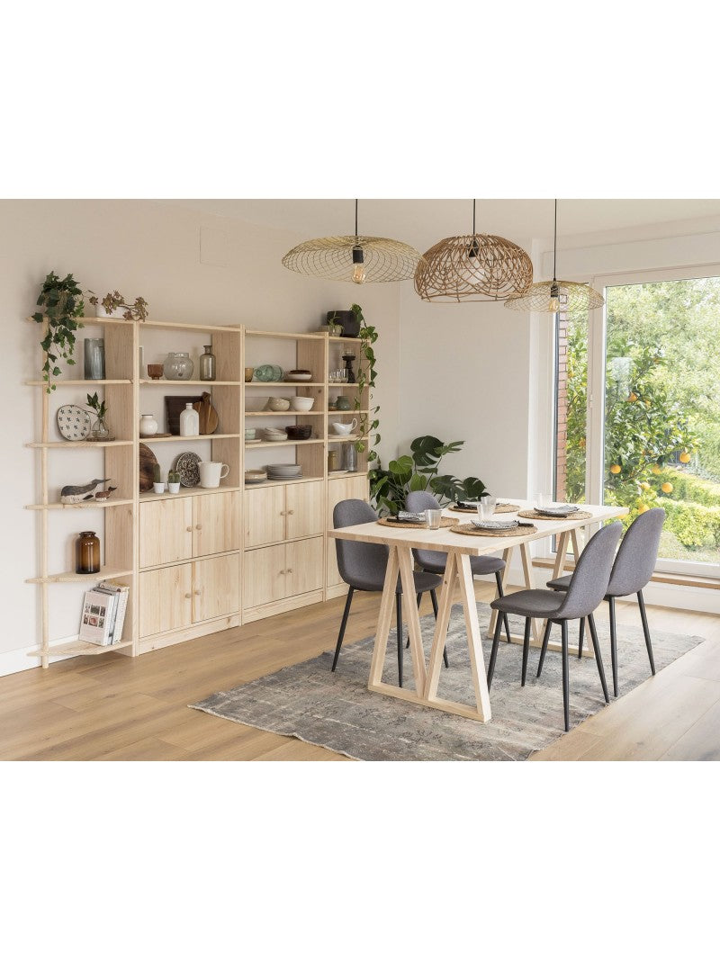 Patas de madera BOK para mesa de comedor y escritorio Astideco