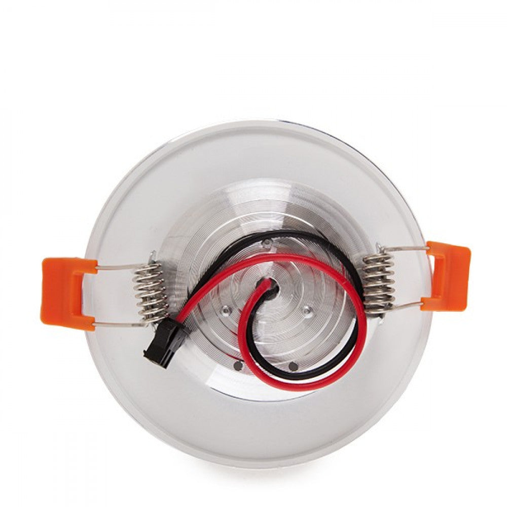 Foco Downlight LED 5W 400Lm 6000ºK Aro Plateado — Vetonek (5)