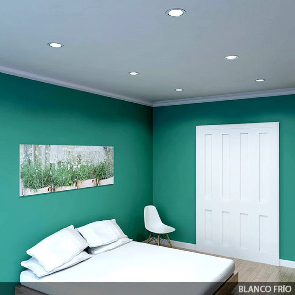 Foco Downlight LED 9W 800Lm 6000ºK — Vetonek (7)