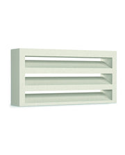 Persiana de ventilación de hormigón de lamas fijas, para ventilar garajes, bodegas y secaderos - Vetonek