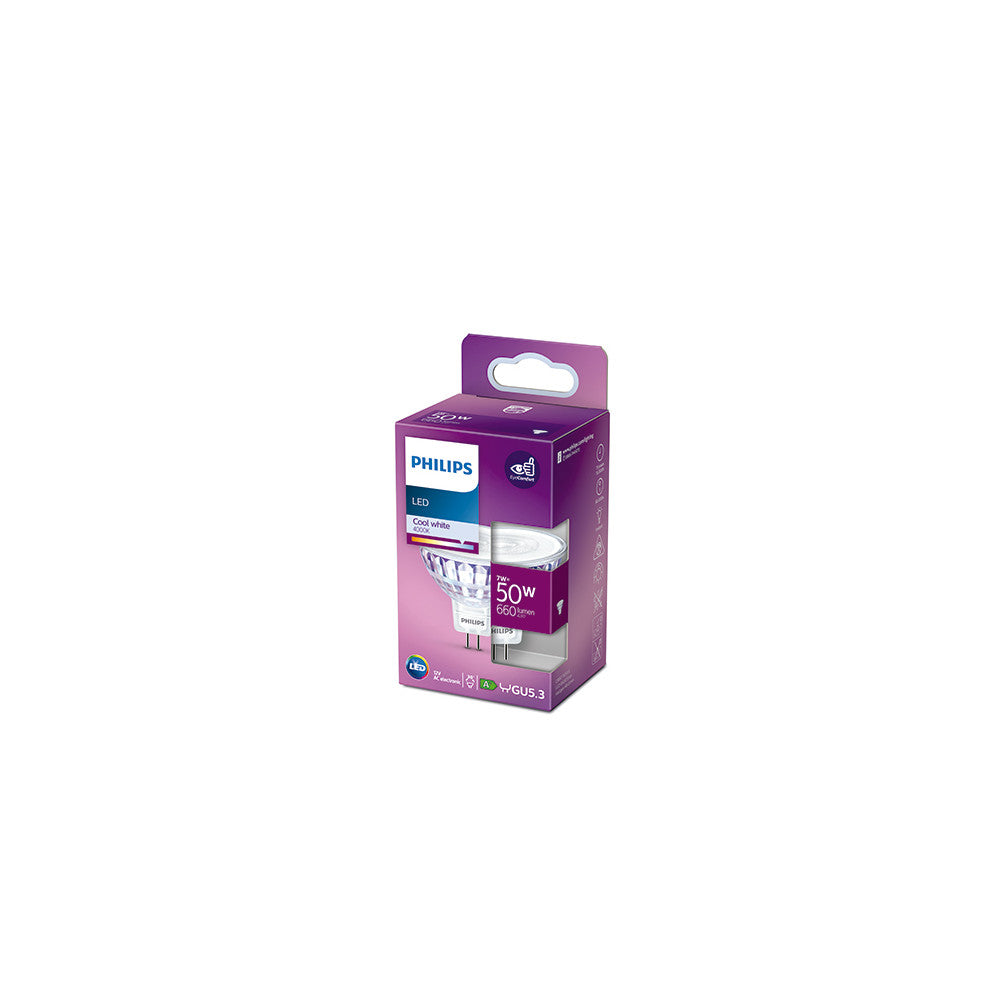 Bombilla LED Philips MR16 36D 7W 621Lm — Vetonek
