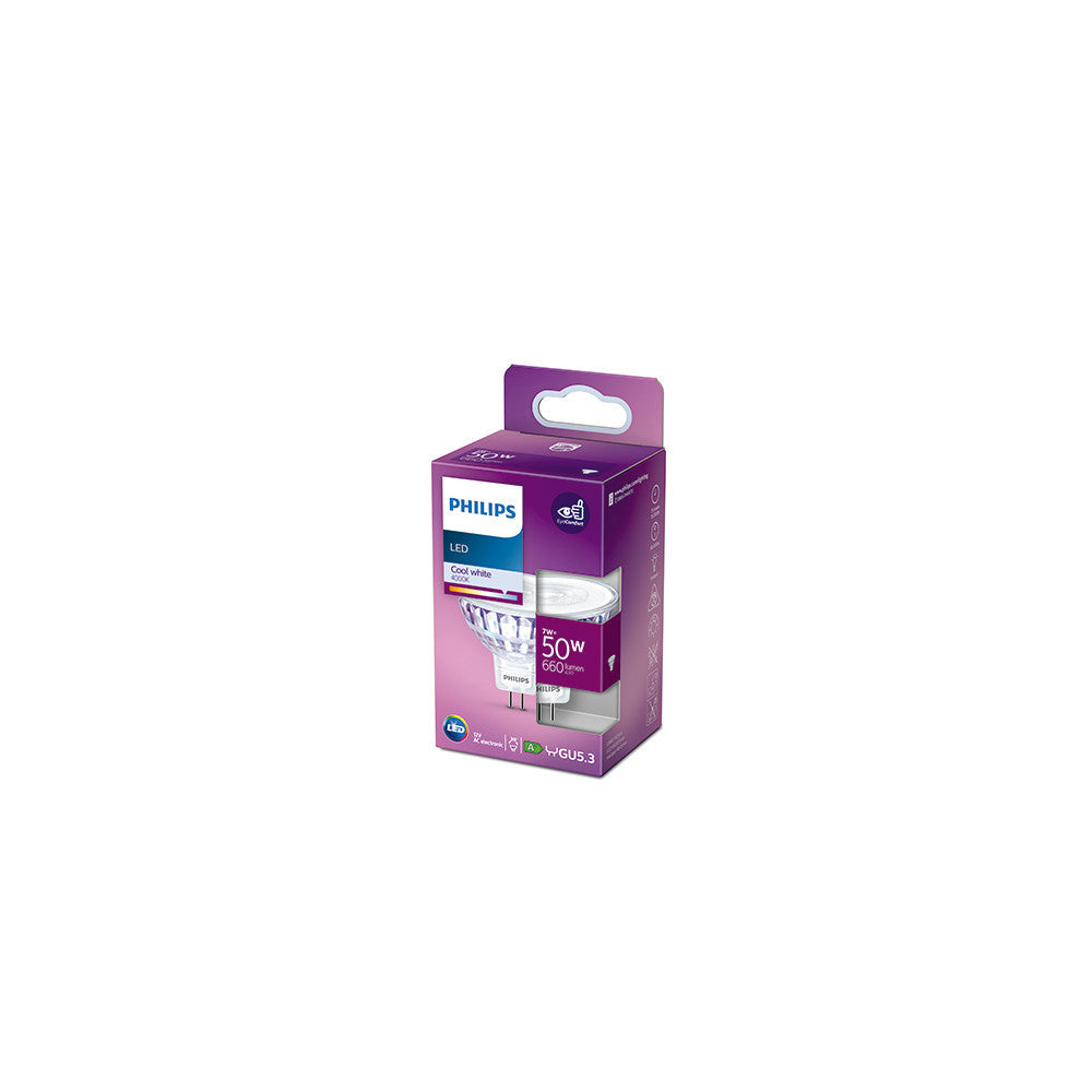 Bombilla LED Philips MR16 36D 7W 621Lm — Vetonek
