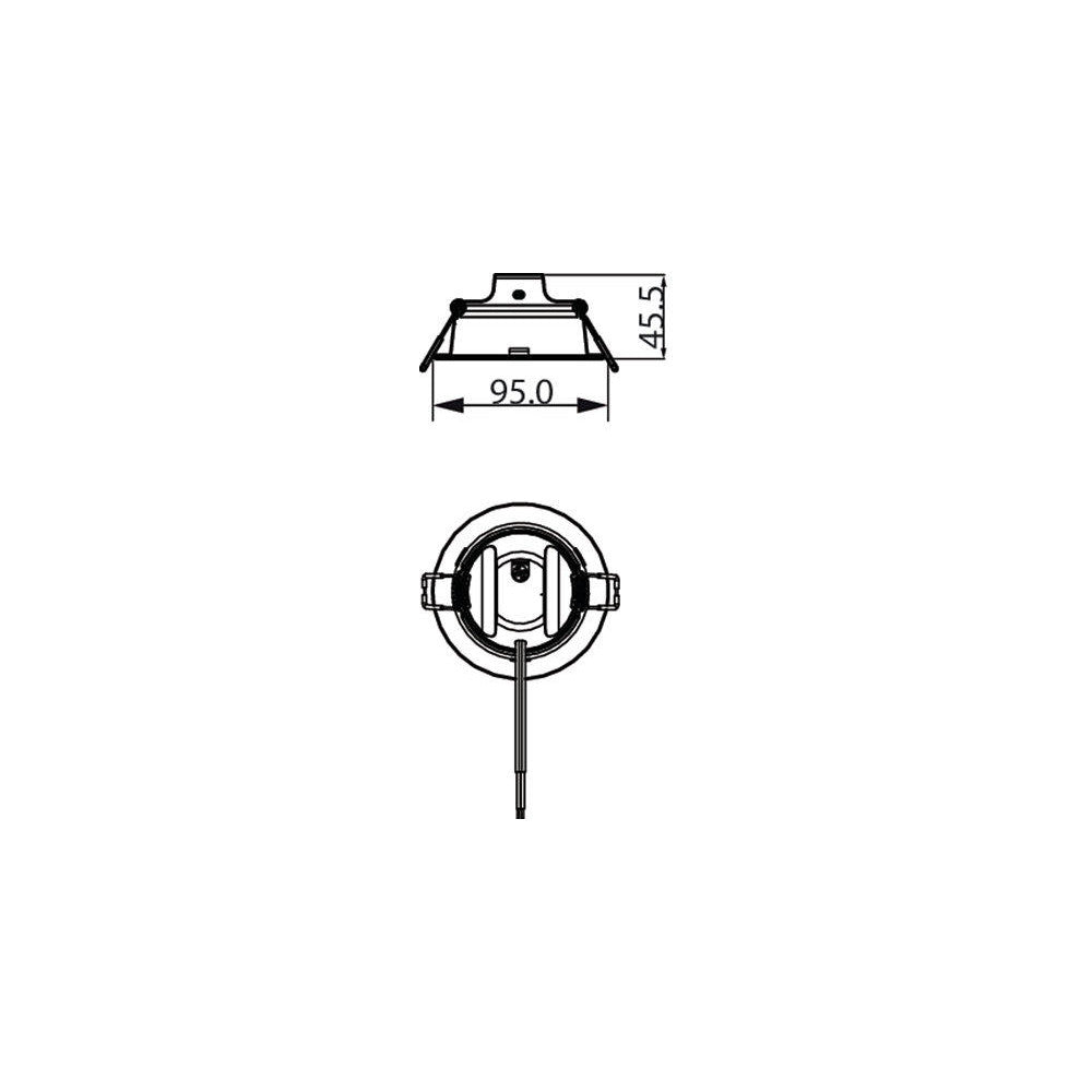 Pack 3 Downlight LED Philips "Meson" Circular 5,5W 550Lm Blanco 4000K — Vetonek (2)