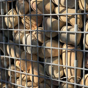 River Pebble Golden Gavions Natural Finish, River Pebbles, Light Colors, Bright Colors, Outdoor Decoration, Exclusive, Outdoors, Gavions, Multicolor, Gavion Wall, Gavion Walls, Wall, Stone, Garden Stone, Yellow Stones, Light Stones, Hard Stones, Exclusive Stones, Large Stones, Brown Stones, Gavion Size, Top Sales, Garden Fences