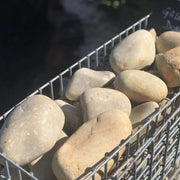 River Pebble Golden Gavions Natural Finish, River Pebbles, Light Colors, Bright Colors, Outdoor Decoration, Exclusive, Outdoors, Gavions, Multicolor, Gavion Wall, Gavion Walls, Wall, Stone, Garden Stone, Yellow Stones, Light Stones, Hard Stones, Exclusive Stones, Large Stones, Brown Stones, Gavion Size, Top Sales, Garden Fences