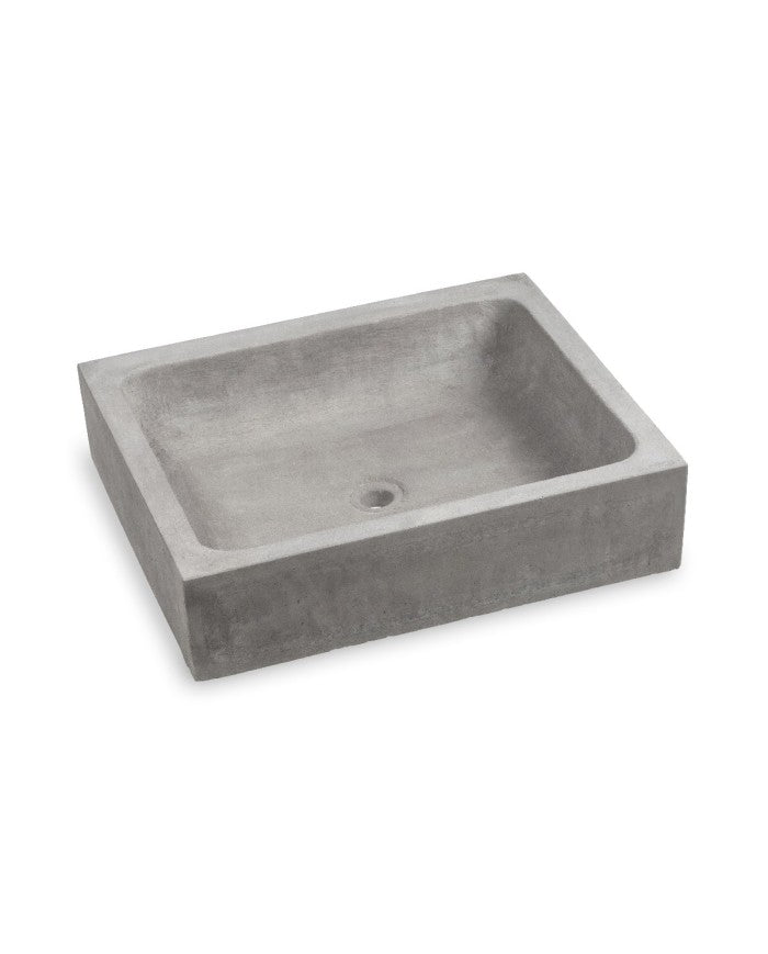 Pileta Decorativa Mirto de hormigón, punto de agua y lavadero de jardín - Vetonek